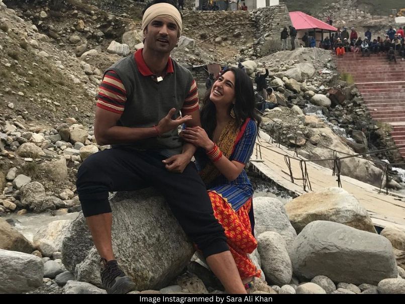 Sushant Singh Rajput and Sara Ali Khan