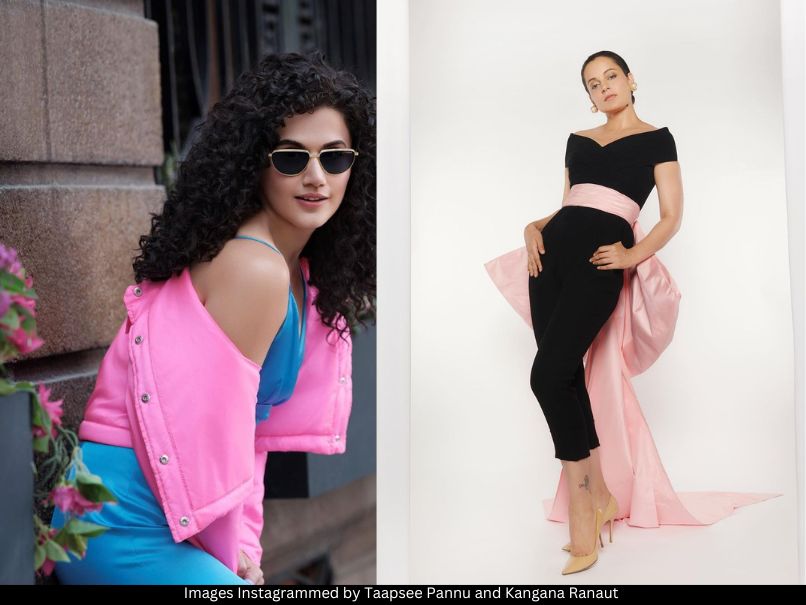 Taapsee Pannu and Kangana Ranaut 