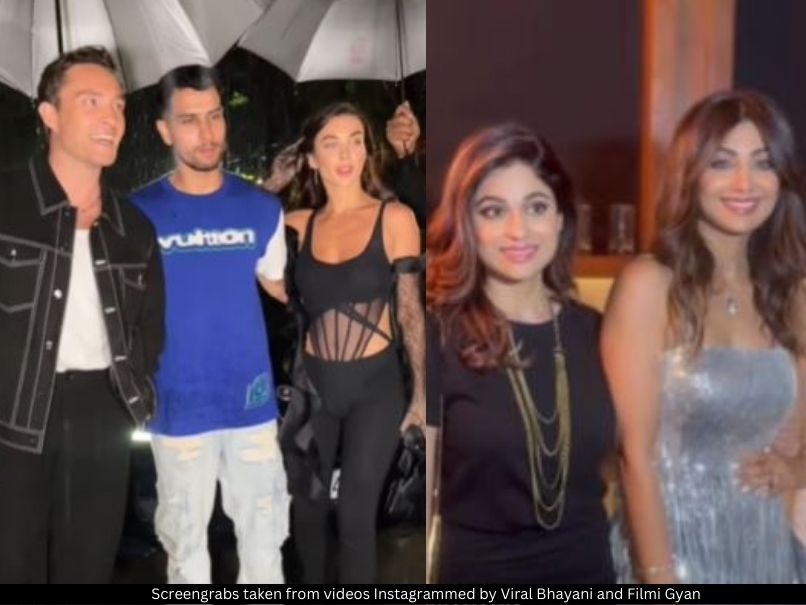 Ed Westwick Amy Jackson Shilpa Shetty