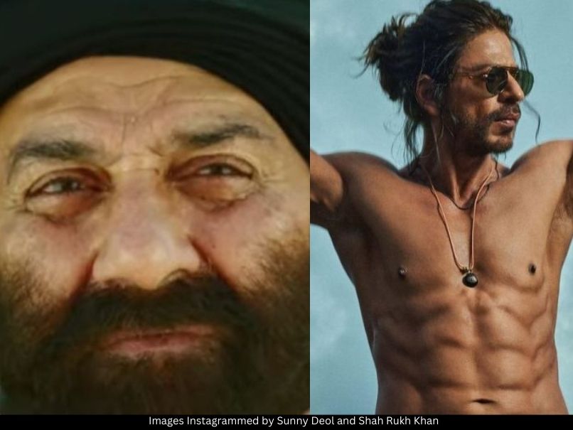 Sunny Deol and SRK 