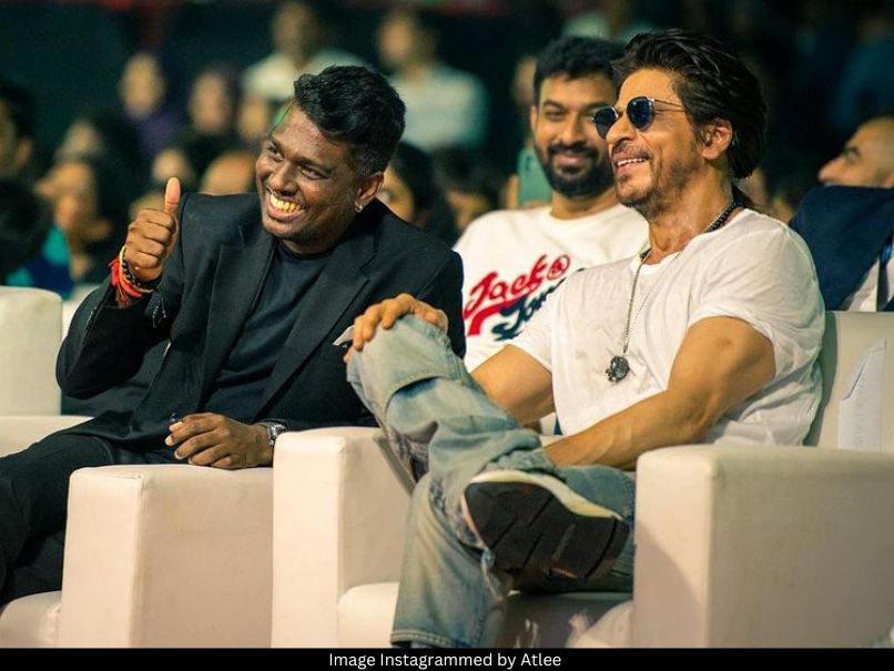 Atlee and Shah Rukh Khan 