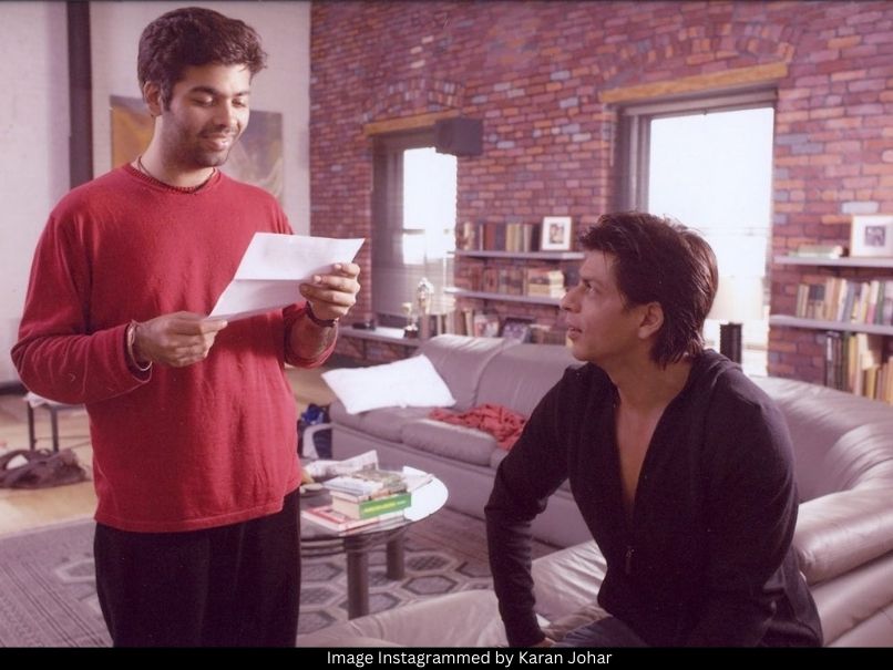 Karan Johar and SRK 