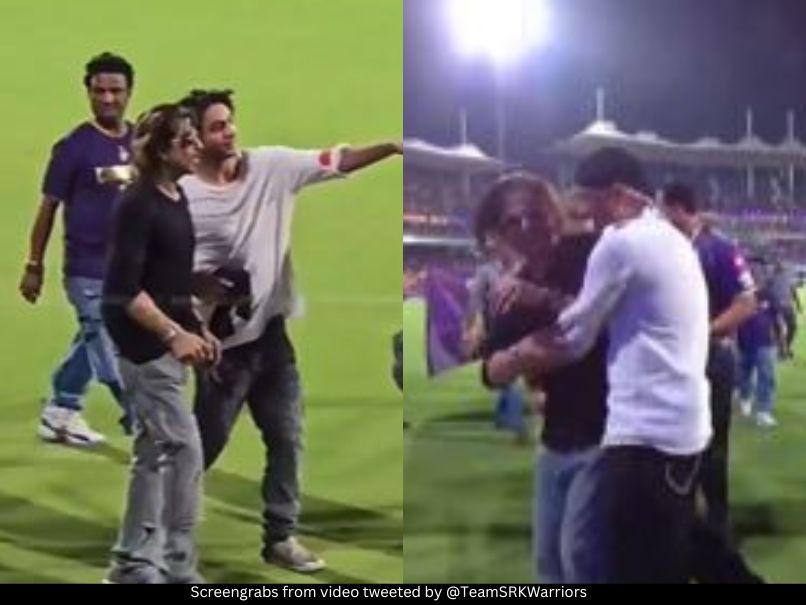 Aryan Khan and SRK 