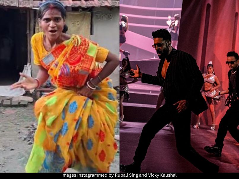 Rupali Sing and Vicky Kaushal 