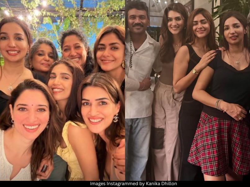 Dhanush Kriti Sanon Mrunal Thakur