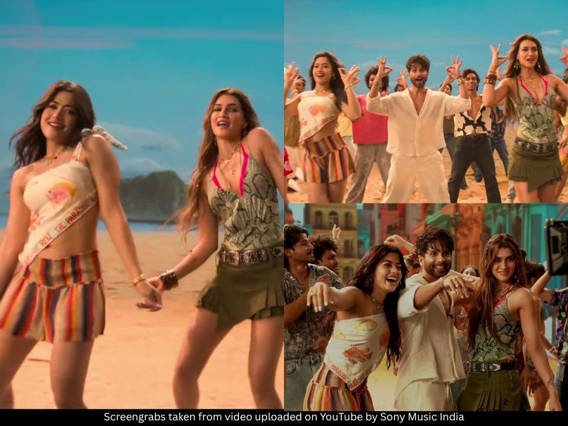 Kriti Sanon Shahid Kapoor Rashmika Mandanna