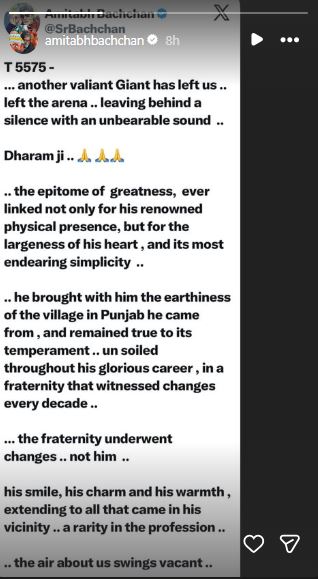 Big B Dharmendra
