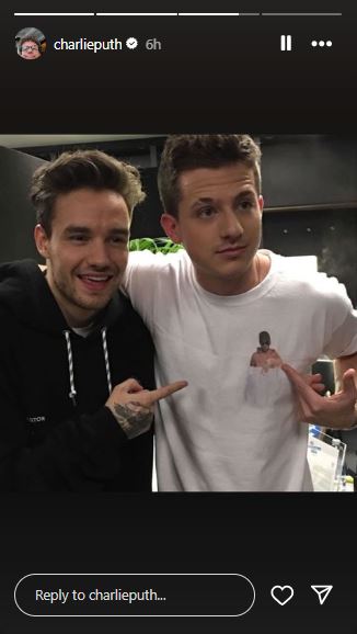 Charlie Puth Insta 