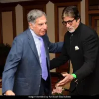 Amitabh Bachchan and Ratan Tata 