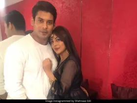 Shehnaaz Gill and late Sidharth Shukla
