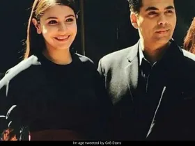 Anushka Sharma and Karan Johar 