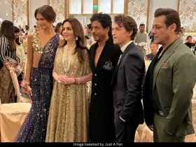 Zendaya Nita Ambani SRK Tom Holland Salman Khan