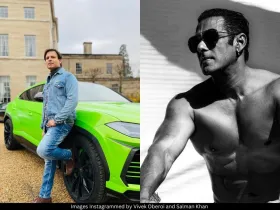 Vivek Oberoi and Salman Khan 