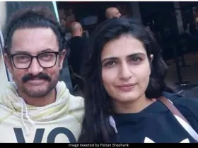 Aamir Khan and Fatima Sana Shaikh 