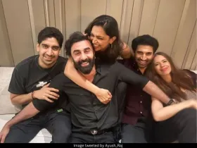 Ranbir Kapoor and Deepika Padukone 