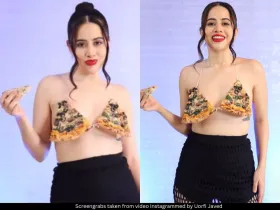 Uorfi Javed pizza 