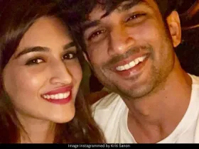 Kriti Sanon and SSR 