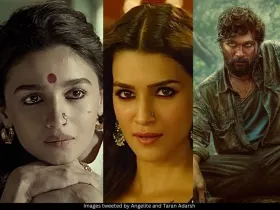 Alia, Kriti and Allu Arjun 