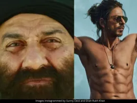Sunny Deol and SRK 