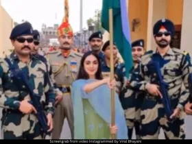 Kiara Advani Wagah Border 