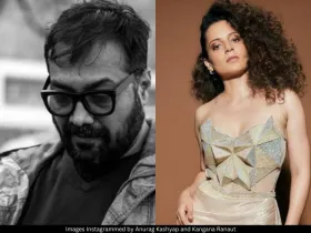 Anurag Kashyap and Kangana Ranaut 