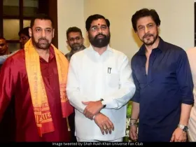 Salman Khan and SRK 