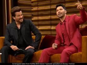 Anil Kapoor and Varun Dhawan 