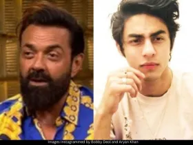 Bobby Deol and Aryan Khan 