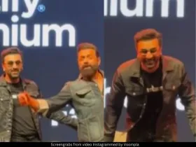 Ranbir Kapoor and Bobby Deol 
