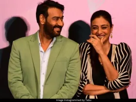 Tabu and Ajay Devgn 