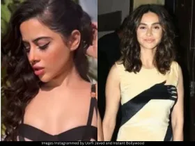 Uorfi Javed and Shibani Dandekar 