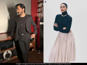 Harssh Vardhan Kapoor and Deepika Padukone 