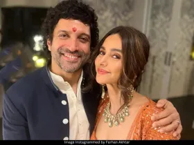 Shibani and Farhan 