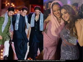 SRK, Salman, Aamir, Janhvi and Rihanna 
