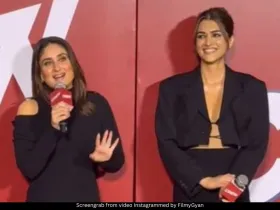 Kareena Kapoor and Kriti Sanon 