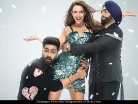 Vicky Kaushal, Triptii Dimri and Ammy Virk 