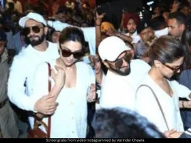 Deepika Padukone and Ranveer Singh 