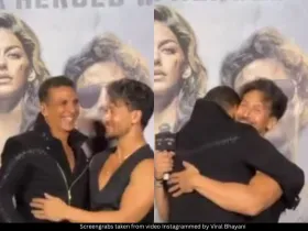 Akshay Kumar and Tiger Shroff 