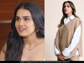 Anushka Kaushik and Deepika Padukone 