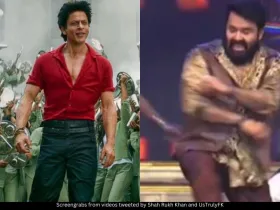 SRK and Mohanlal 