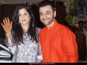Maheep Kapoor and Sanjay Kapoor 
