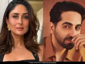 Kareena Kapoor and Ayushmann Khurrana 