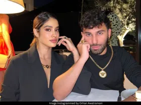 Janhvi Kapoor and Orry 