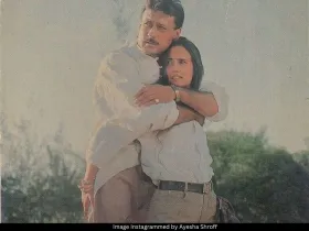Jackie Shroff and Ayesha Shroff 