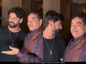 Shatrugan Sinha and Zaheer Iqbal 