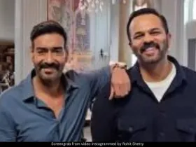 Ajay Devgn and Rohit Shetty 