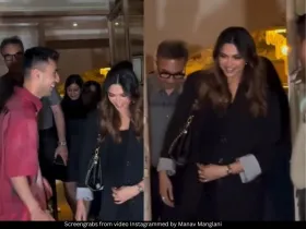 Deepika Padukone and Lakshya Sen 
