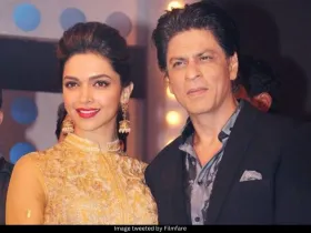 SRK and Deepika 