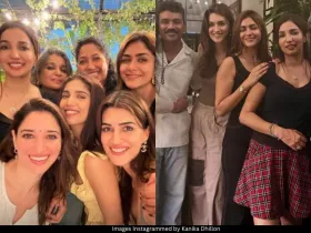 Dhanush Kriti Sanon Mrunal Thakur