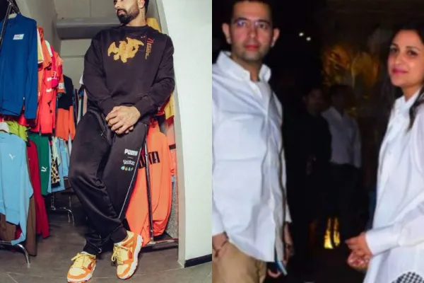 Harrdy Sandhu, Parineeti Chopra and Raghav Chadha 
